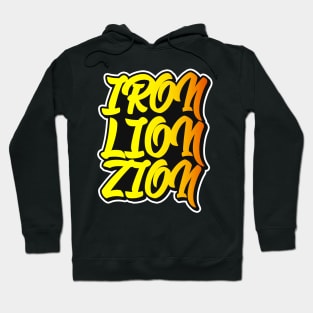 Iron Lion Zion Reggae Hoodie